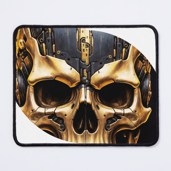 Item preview, robotic skull designed and sold by CollorTrend.