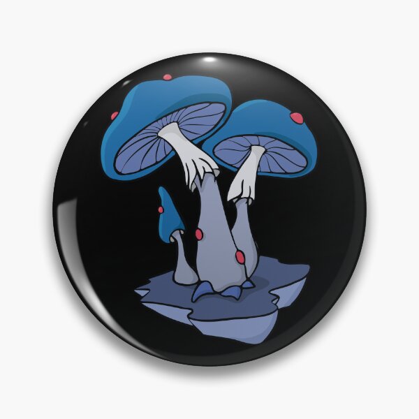 Item preview, Blue Fantasy Magical Mushrooms designed and sold by DesignEvolved.