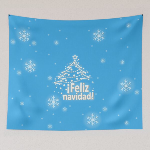 Item preview, feliz navidad árbol hielo designed and sold by ZiphGames.