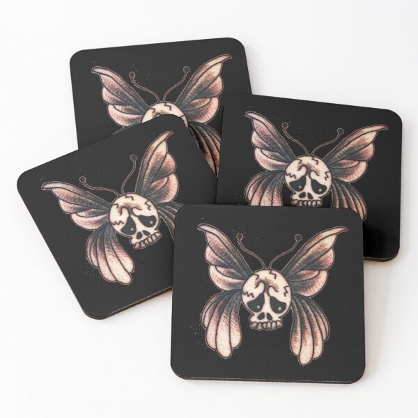 Item preview, Skull butterfly designed and sold by Aurora Favoritebunny.