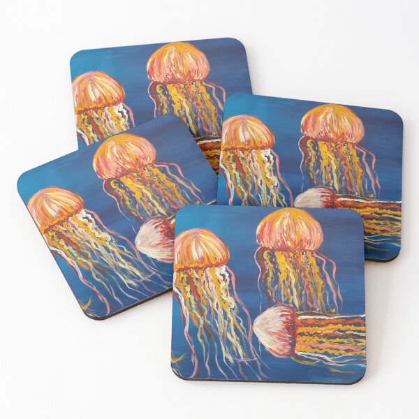 Item preview, Jellyfish painting designed and sold by Vanessaart.