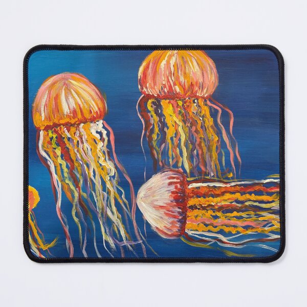 Item preview, Jellyfish painting designed and sold by Vanessaart.