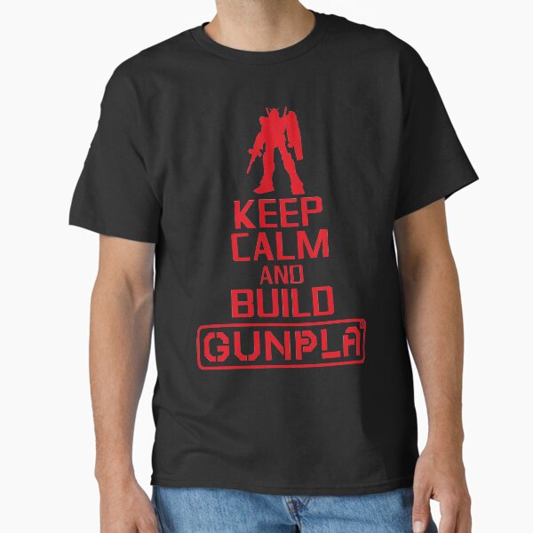 Item preview, Keep Calm and Build Gunpla designed and sold by tsukinaridesign.