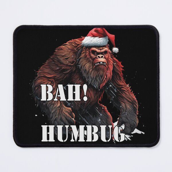 Artikelvorschau, Sasquatchs Bah! Humbug-Schneefall-T-Shirt. Bah! Humbug-Ausgabe. entworfen und verkauft von leyfinder.
