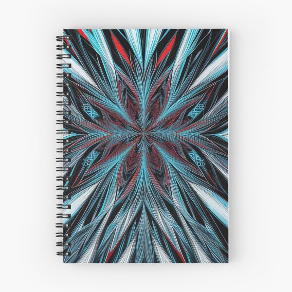 Item preview, comtemporary art flower painting dissolved colors blue white and red designed and sold by Carlos Gudino.