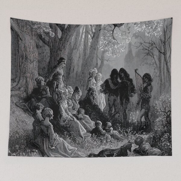 Item preview, gustave doré artworks, gustave doré paintings, gustave dore art style designed and sold by marti-oryo.