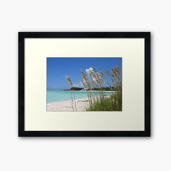 Treasure Cay Beach III Framed Art Print