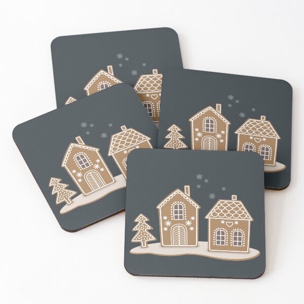 Item preview, Cozy Gingerbread Houses designed and sold by MarleinWinter.