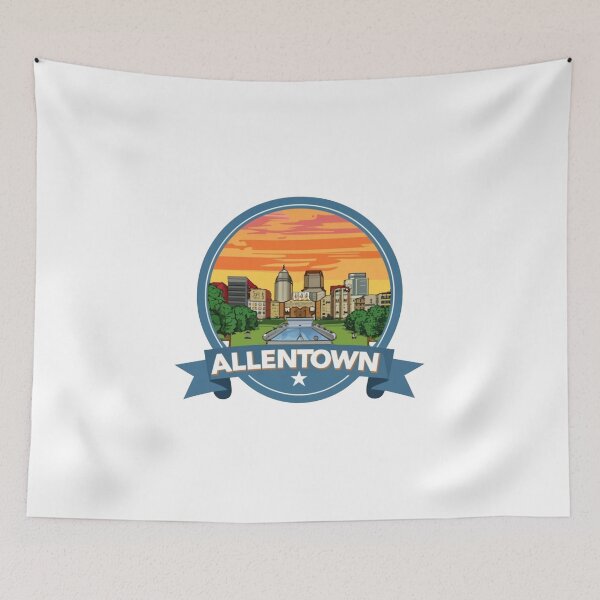 Item preview, Allentown, Pennsylvania | Sunset Downtown designed and sold by CircinusStore.