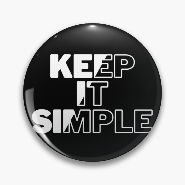 Item preview, Keep It Simple designed and sold by LloydLegacy2020.