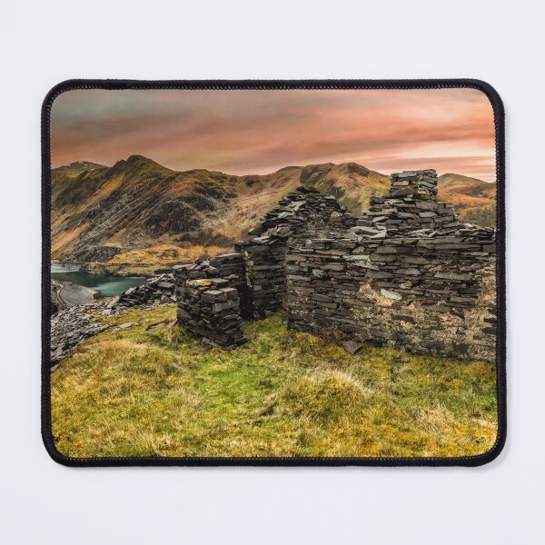 Item preview, Snowdonia Quarry Ruins Sunset designed and sold by AJEvans.