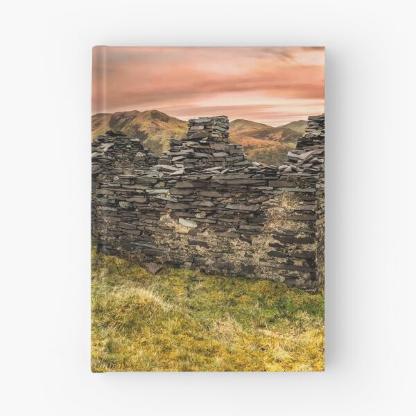 Item preview, Snowdonia Quarry Ruins Sunset designed and sold by AJEvans.
