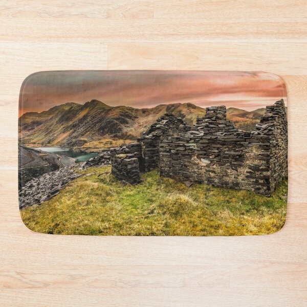 Item preview, Snowdonia Quarry Ruins Sunset designed and sold by AJEvans.