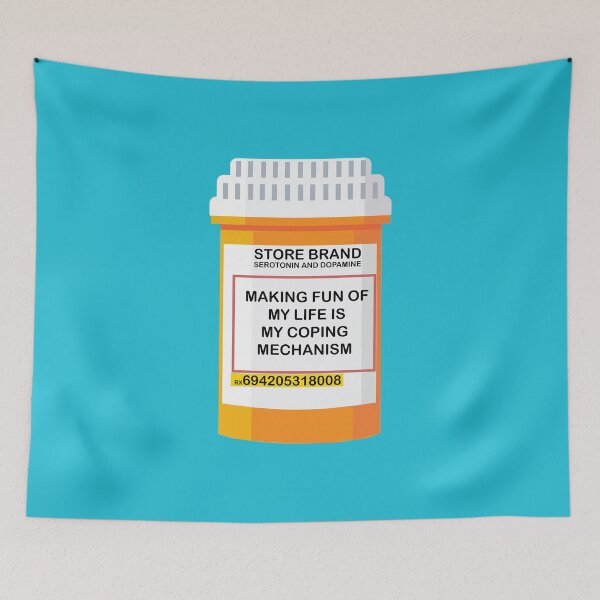 Item preview, Making fun of my life is my coping mechanism designed and sold by remerasnerdas.