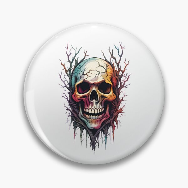 Item preview, Skull in branches designed and sold by MadinaFatt.