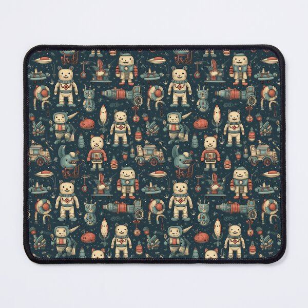 Item preview, vintage Christmas robot toys #2 designed and sold by darkartsflowers.