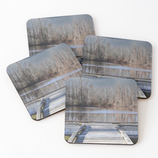 Item preview, Dock on a Lake designed and sold by KWAPhoto.