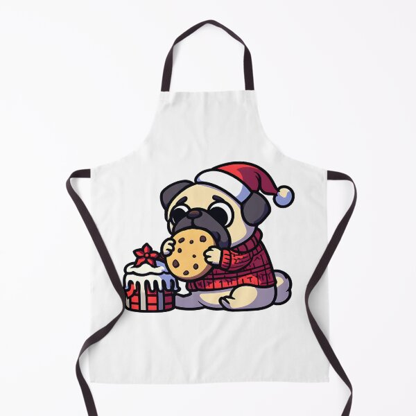 Item preview, Yuletide Delight: Pug's Cookie Celebration designed and sold by EpicPaws.