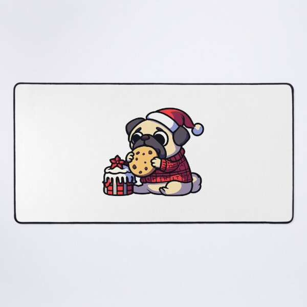 Item preview, Yuletide Delight: Pug's Cookie Celebration designed and sold by EpicPaws.