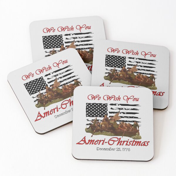 Item preview, We Wish You Ameri-Christmas  designed and sold by A-M-Watson.