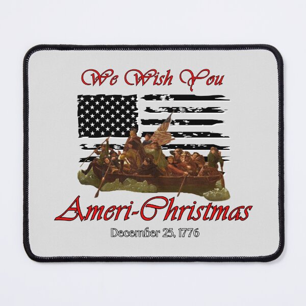 Item preview, We Wish You Ameri-Christmas  designed and sold by A-M-Watson.