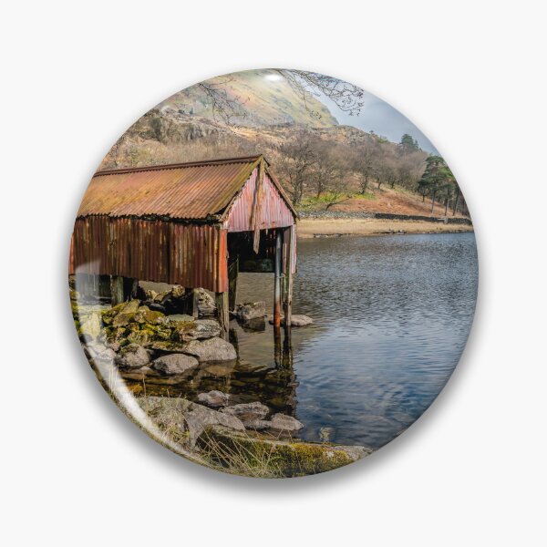Item preview, Rusty Boathouse Gwynant Lake Snowdonia designed and sold by AJEvans.