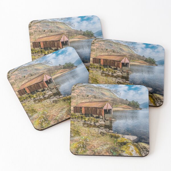 Item preview, Rusty Boathouse Gwynant Lake Snowdonia designed and sold by AJEvans.