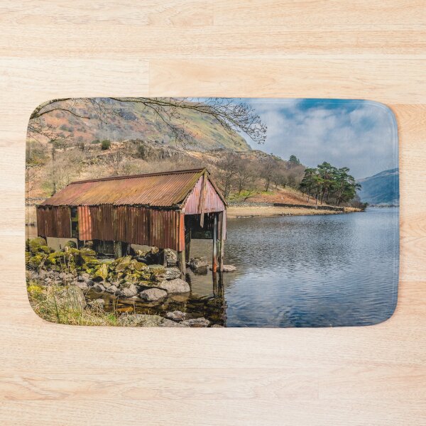 Item preview, Rusty Boathouse Gwynant Lake Snowdonia designed and sold by AJEvans.