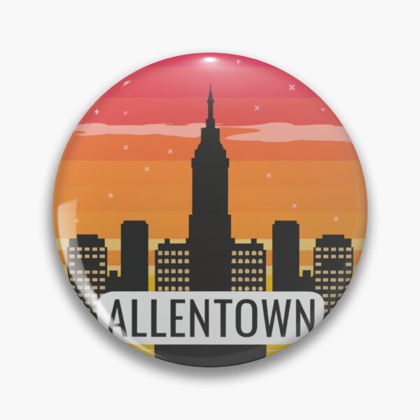 Item preview, Allentown, Pennsylvania | Spectacular sunset from the city's buildings designed and sold by CircinusStore.