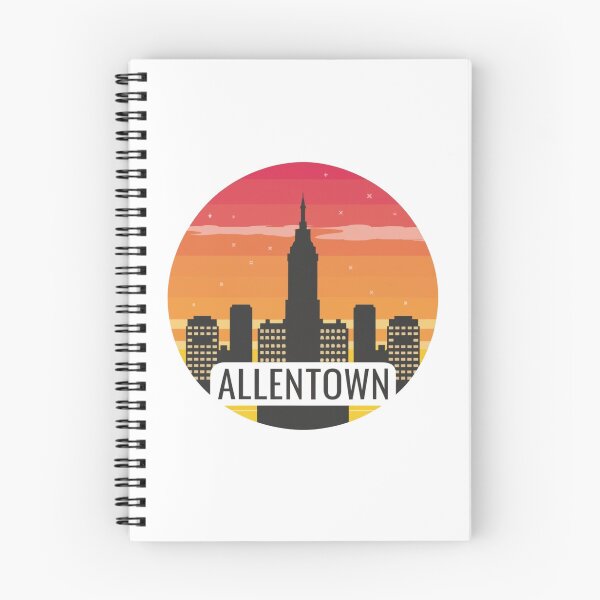 Item preview, Allentown, Pennsylvania | Spectacular sunset from the city's buildings designed and sold by CircinusStore.