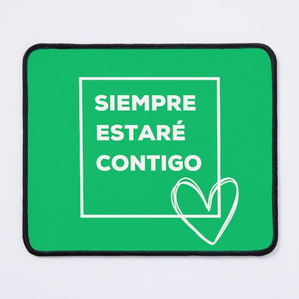 Item preview, Siempre Estaré Contigo - Sea Green designed and sold by CushyNest.