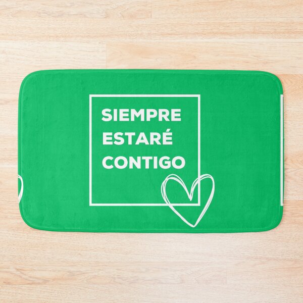 Item preview, Siempre Estaré Contigo - Sea Green designed and sold by CushyNest.