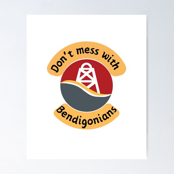 Item preview, Bendigo for Bendigonians Victoria Australia designed and sold by surecanmakeit.