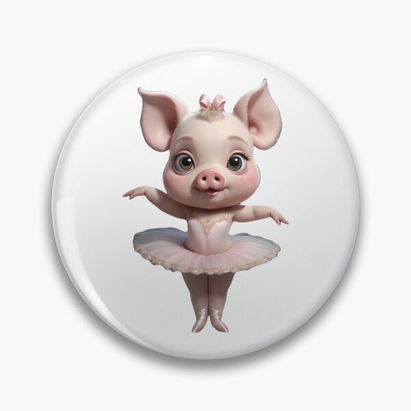 Item preview, Baby pig ballerina  designed and sold by Awesome Things.