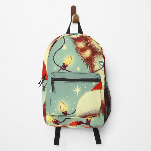 Item preview, Dancing Cat with Christmas Lights designed and sold by ryanapples2.