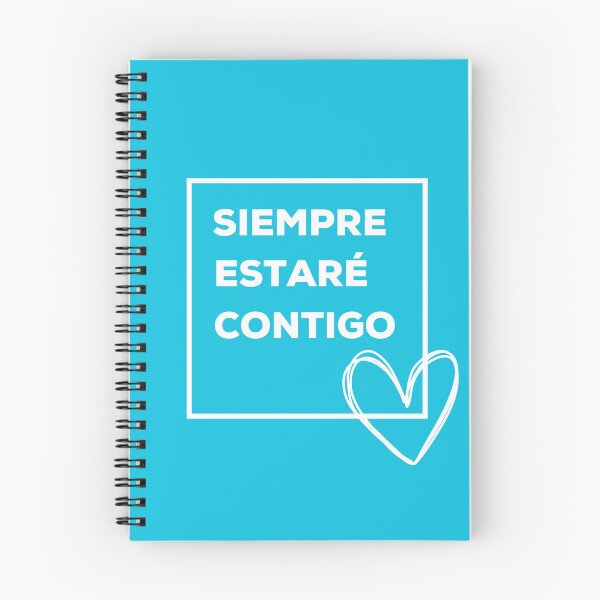Item preview, Siempre Estaré Contigo - Aqua Blue designed and sold by CushyNest.