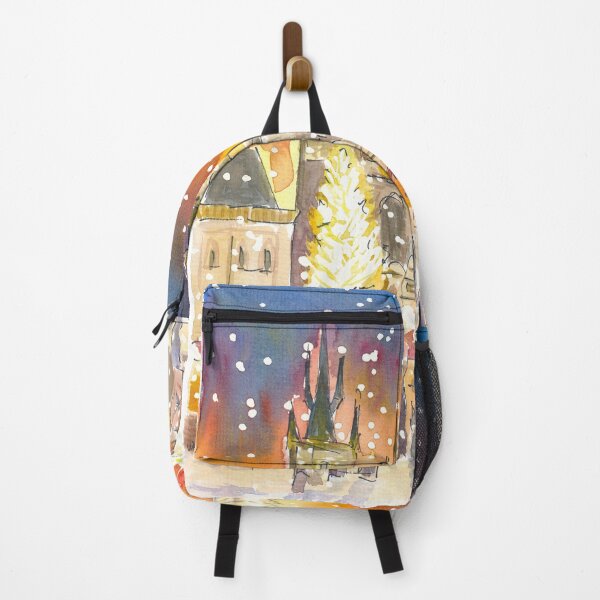 Item preview, Prague Old Town Square Winter and Christmas Market by Night designed and sold by artshop77.