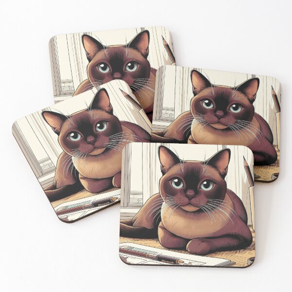 Item preview, Burmese Cat designed and sold by ofanaim.
