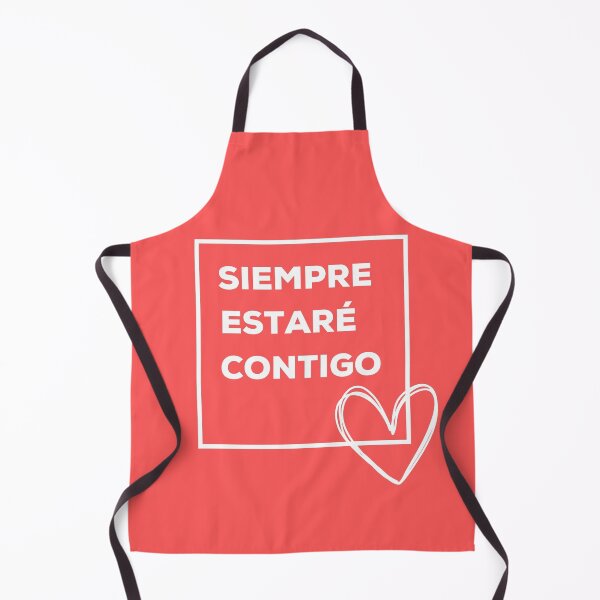 Item preview, Siempre Estaré Contigo - Coral Red designed and sold by CushyNest.