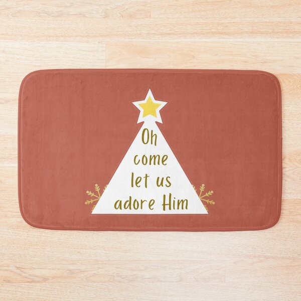 Item preview, Oh Come Let Us Adore Him - Religious Christmas Nativity Jesus designed and sold by ViewerEqualsPhoton.