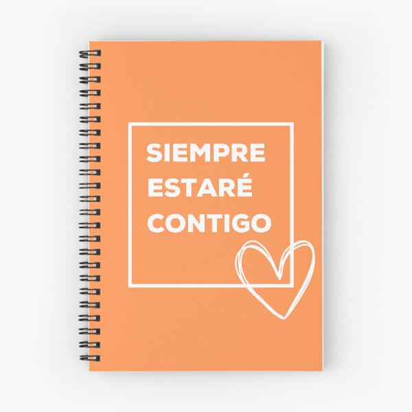 Item preview, Siempre Estaré Contigo - Orange designed and sold by CushyNest.