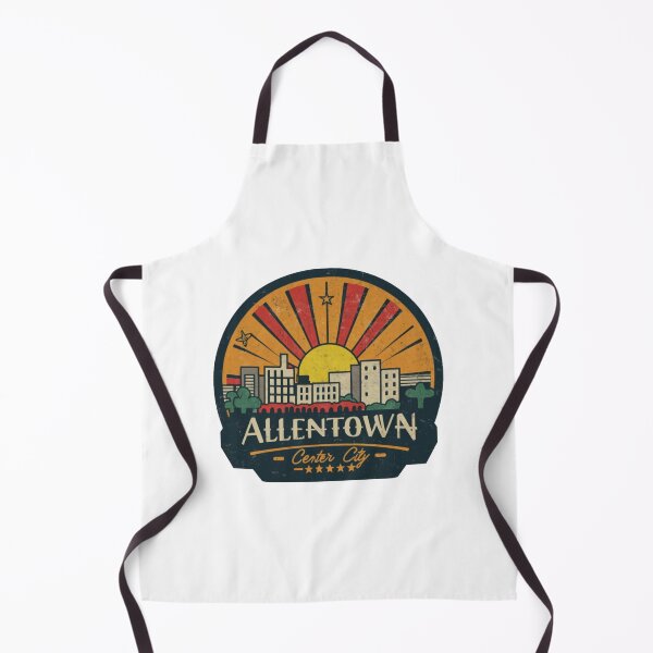 Item preview, Allentown, Pennsylvania | Vintage Sunset buildings designed and sold by CircinusStore.