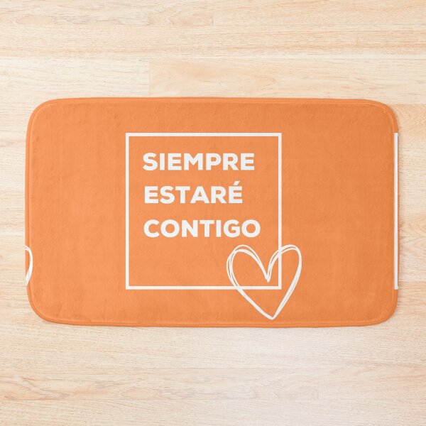 Item preview, Siempre Estaré Contigo - Orange designed and sold by CushyNest.