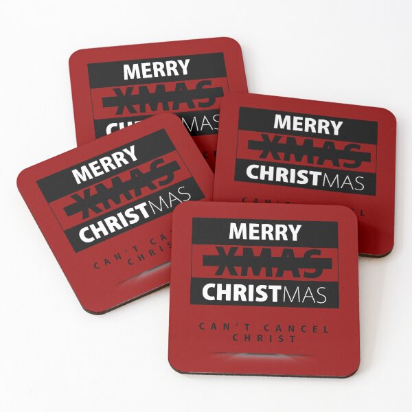 Item preview, MERRY CHRISTMAS CAN'T CANCEL CHRIST designed and sold by 3nityoneart.