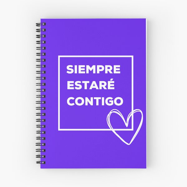 Item preview, Siempre Estaré Contigo - Violeta designed and sold by CushyNest.
