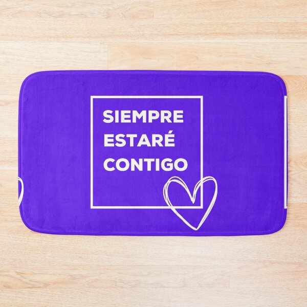 Item preview, Siempre Estaré Contigo - Violet designed and sold by CushyNest.
