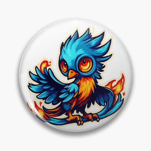 Item preview, Blue Phoenix - Monster Series designed and sold by AvgArtDevourer.