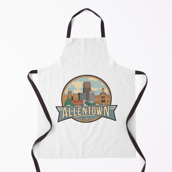 Item preview, Allentown, Pennsylvania | Sunset Downtown with Lehigh River designed and sold by CircinusStore.