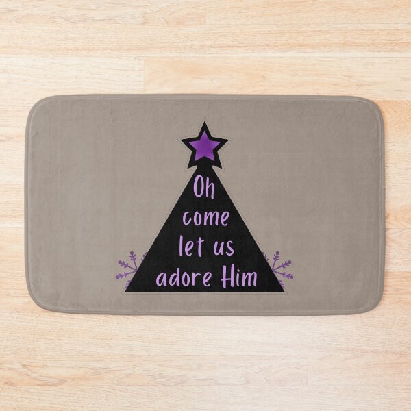 Item preview, Oh Come Let Us Adore Him - Religious Christmas Nativity Jesus designed and sold by ViewerEqualsPhoton.