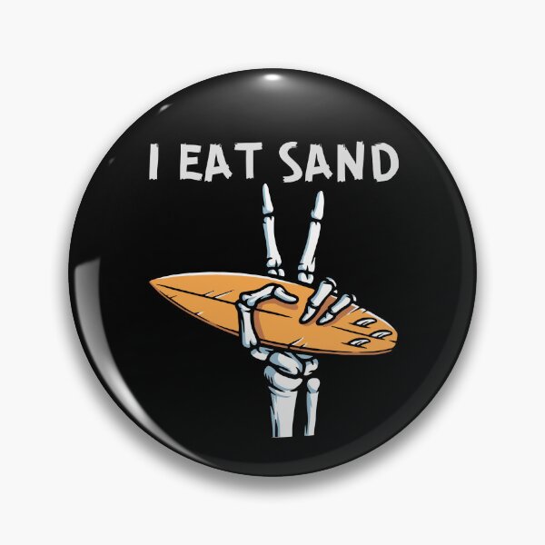 Item preview, I Eat Sand Funny Design With a Skull designed and sold by MG-MagicGallery.